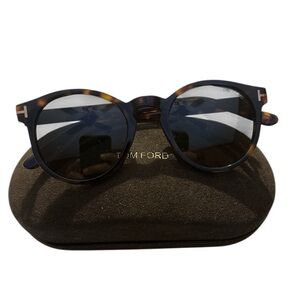 New Tom Ford Eyewear Ian Frame Sunglasses 🕶 TF0591 Havana includes case